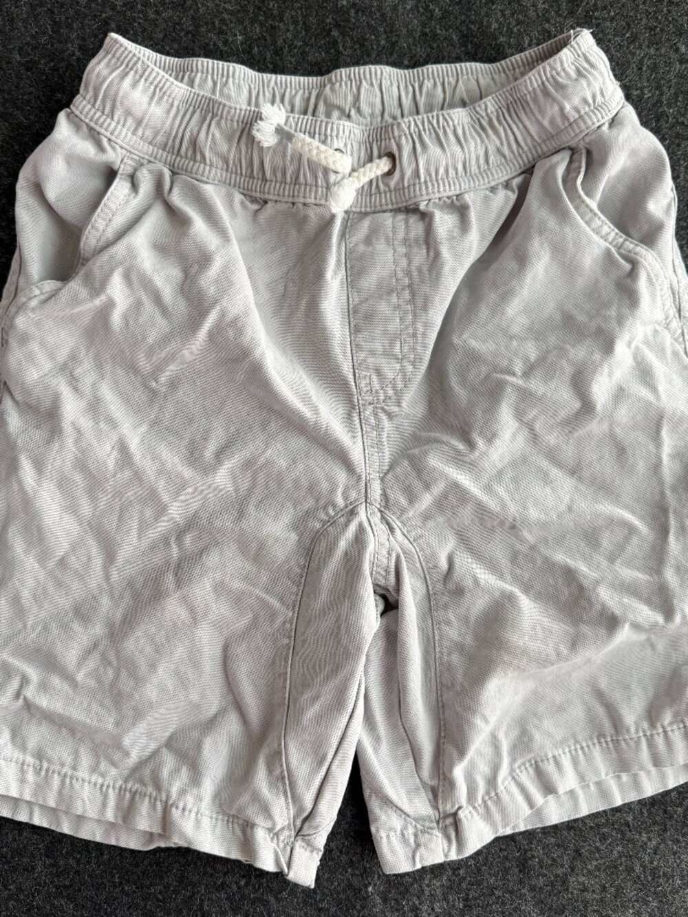 Cat & Jack Boys Large 12/14 Gray Drawstring Shorts